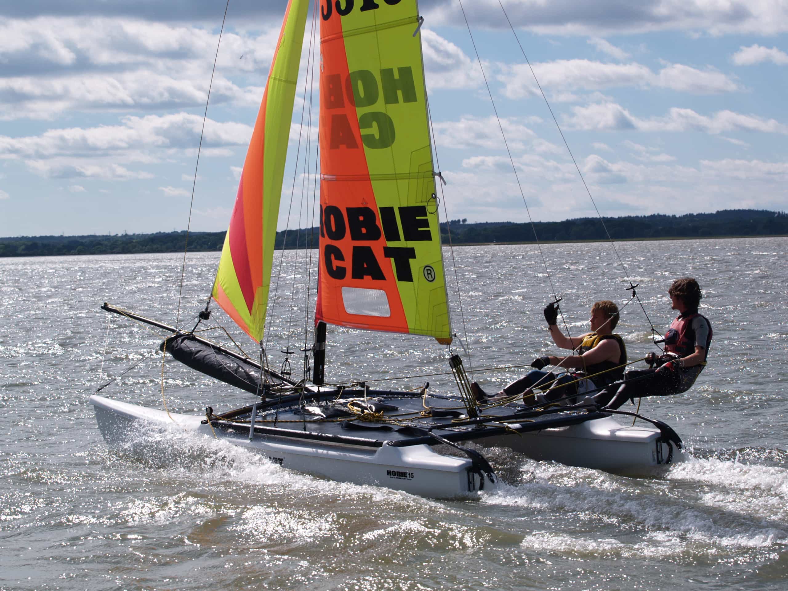 Location catamaran Louer un catamaran hobie cat 15 pour débutant
